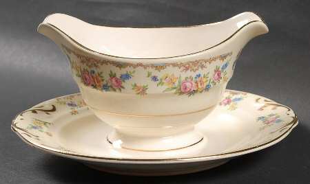Garland Gravy Boat with Attached Underplate