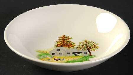 Grandma Moses Fruit/Dessert (Sauce) Bowl