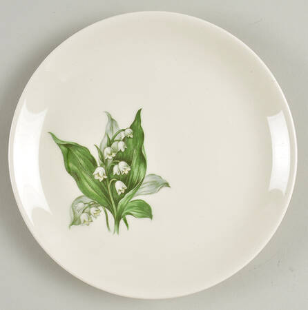 Lily of The Valley Bread & Butter Plate