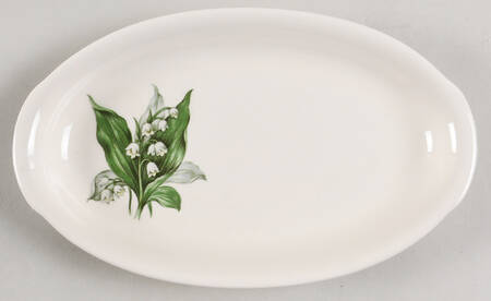 Lily of The Valley Relish/Gravy Underplate