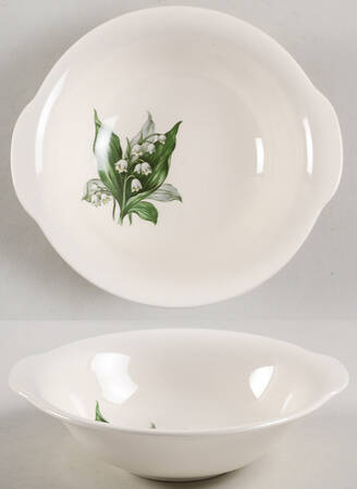 Lily of The Valley Lugged Cereal Bowl