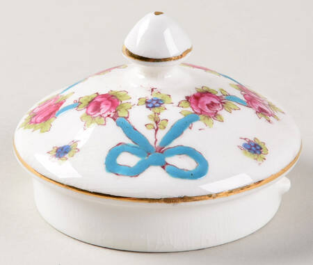 Blue Bow Lid for Creamer