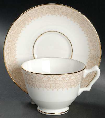 Classic Footed Cup & Saucer Set