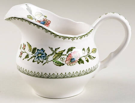 Davenport Green Multicolor Creamer