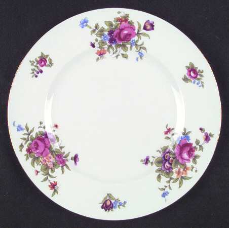 Dresden Spray Salad Plate