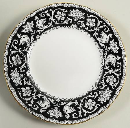 Ellesmere Black Salad Plate