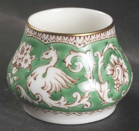 Ellesmere Green Mustard Jar No Lid