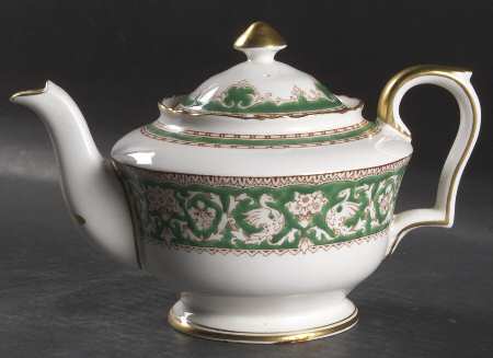 Ellesmere Green Mini Teapot & Lid