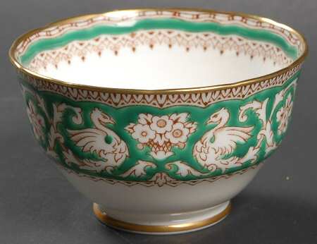 Ellesmere Green Mini Open Sugar Bowl