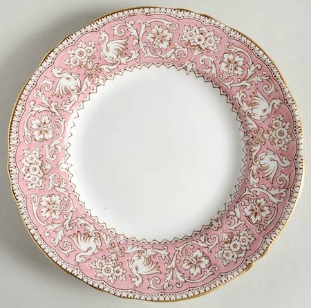Ellesmere Pink Salad Plate