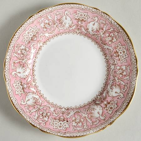 Ellesmere Pink Bread & Butter Plate