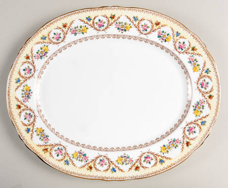 F15744 13" Oval Serving Platter