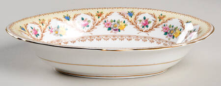 F15744 9" Oval Vegetable Bowl