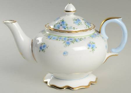 Forget Me Not Mini Teapot & Lid