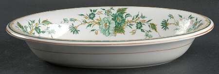Kowloon 10" Oval Vegetable Bowl