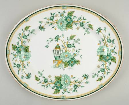 Kowloon 13" Oval Serving Platter