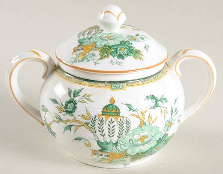 Kowloon Sugar Bowl & Lid