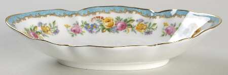 Lyric Tunis Blue (Embossed Line Rim) Bon Bon