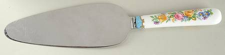 Lyric Tunis Blue (Embossed Line Rim) Pie & Cake Server with Stainless Blade