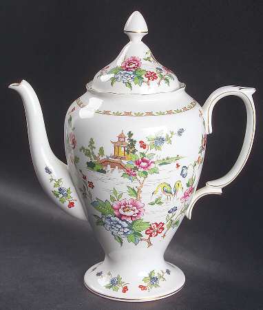 Pagoda Coffee Pot & Lid
