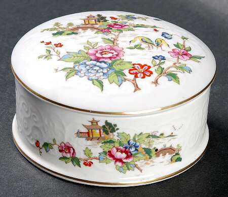 Pagoda Round Box & Lid