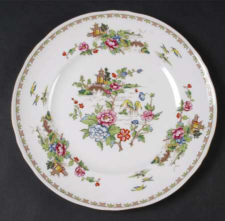 Pagoda Luncheon Plate