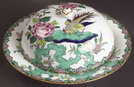 Rock Bird Round Covered Butter