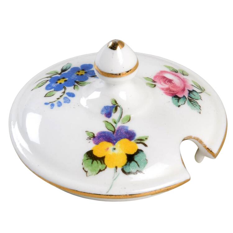 Rose Pansy Lid for Jam/Jelly