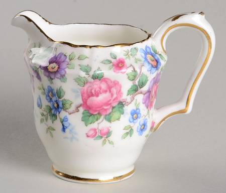 Springtime (Scalloped, Embossed) Mini Creamer