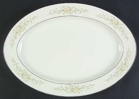 Carolyn 14" Oval Serving Platter