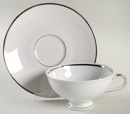 Contessa Footed Cup & Saucer Set