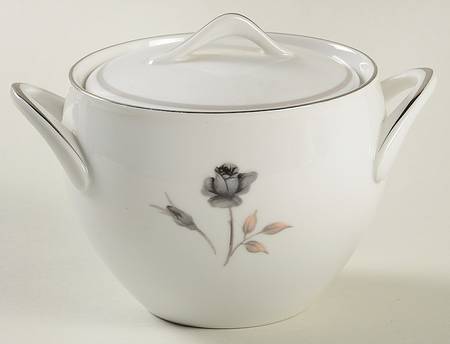 Moon Rose Sugar Bowl & Lid