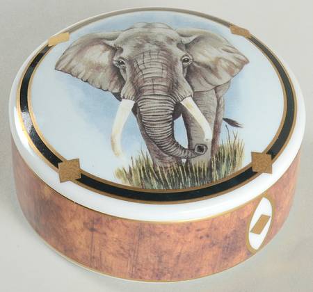 African Portraits 3" Round Box & Lid