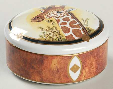 African Portraits 3" Round Box & Lid