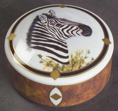 African Portraits 3" Round Box & Lid