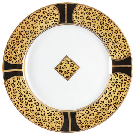 Amazonian Jaguar Salad/Dessert Plate
