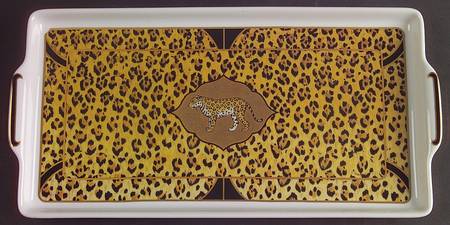 Amazonian Jaguar Rectangular Tray