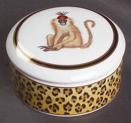 Amazonian Jaguar Round Box & Lid