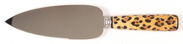 Amazonian Jaguar Pastry Server with Stainless Blade