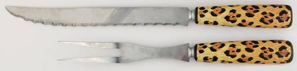 Amazonian Jaguar 2-Piece Carving Set