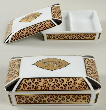 Amazonian Jaguar Double Deck Playing Card Box & Lid