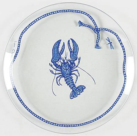 Costa Azzurra Glassware Dessert Plate