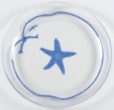 Costa Azzurra Glassware Dessert Plate
