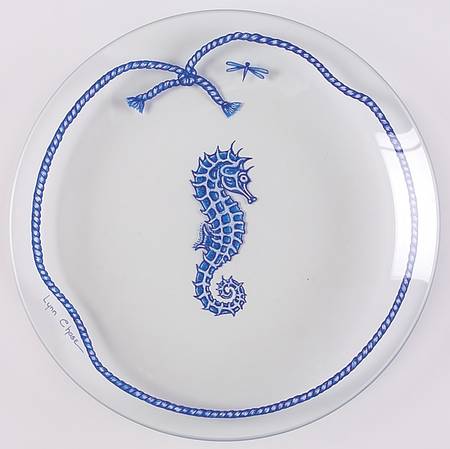Costa Azzurra Glassware Dessert Plate