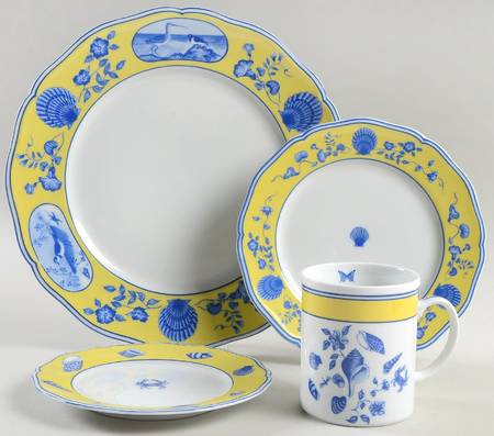 Costa Azzurra 4 Piece Place Setting