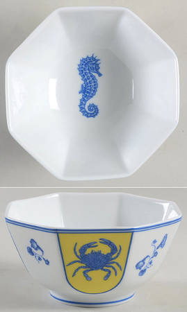 Costa Azzurra 5" Octagonal Vegetable Bowl