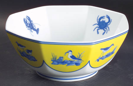 Costa Azzurra 10" Octagonal Vegetable Bowl