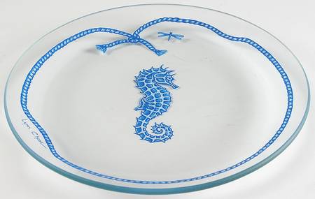 Costa Azzurra Glassware Dessert Plate