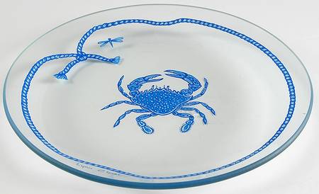Costa Azzurra Glassware Dessert Plate