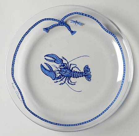 Costa Azzurra Glassware Dessert Plate